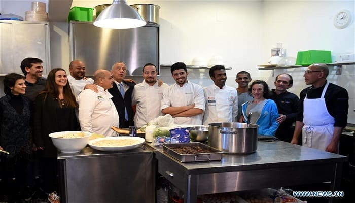 Makan Siang Bersama Pengungsi, Presiden Portugal: Tangan Kami Terbuka Bagi Mereka 1