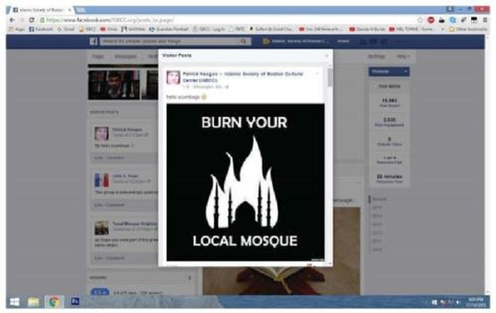 Ancam Bakar Masjid, Pria Pemilik Aneka Senjata Api Ini Diadili 1 Foto: lowell sun