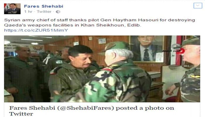 Ternyata, Warga Suriah Diserang Bom Sarin oleh Jenderal Ini 1 Suriah