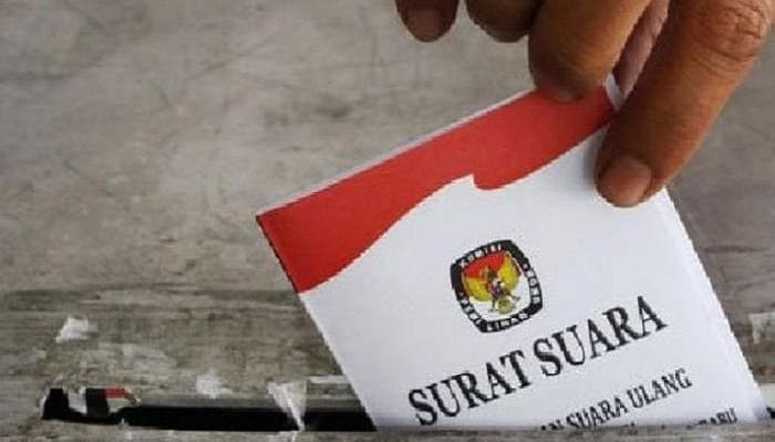 surat suara tercoblos