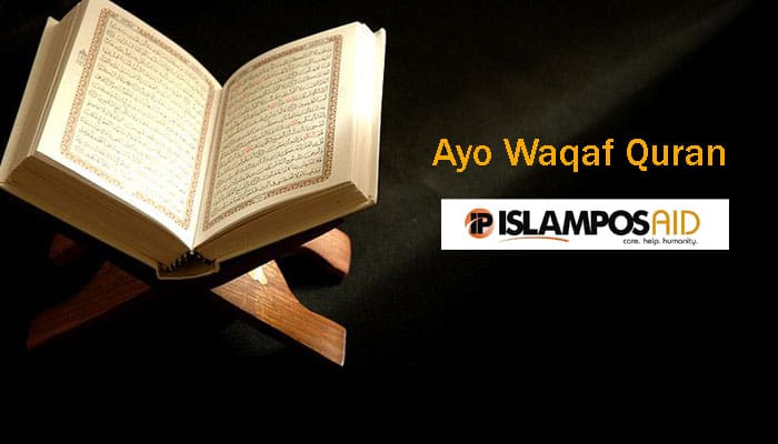Laporan Donasi Waqaf Quran IslamposAid Periode April 2017 2