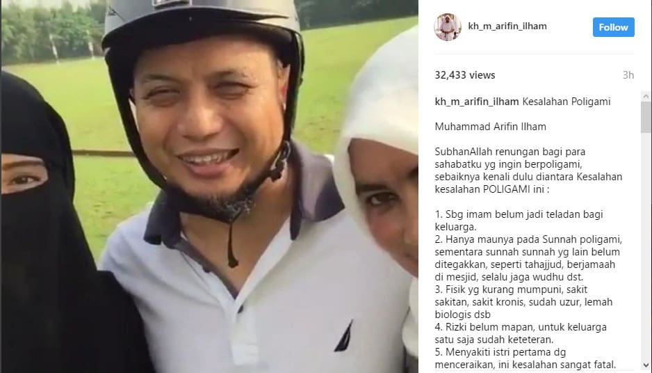 Foto: IG KH. Arifin Ilham