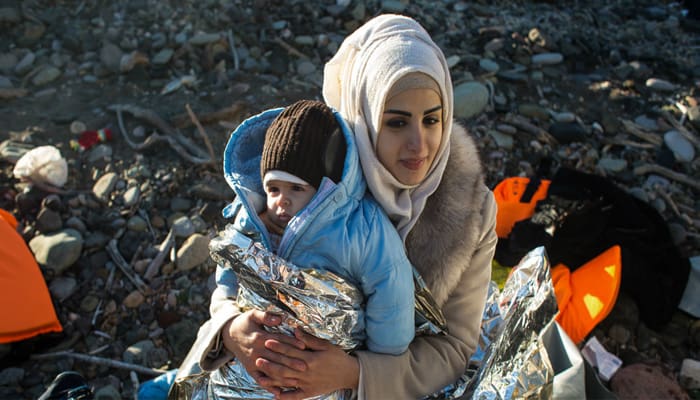 Foto: Pengungsi Suriah di Madaya.