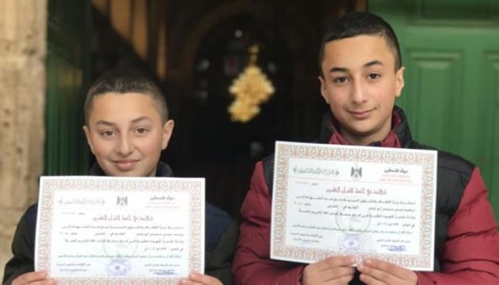 2 Anak Palestina Ini Hafal Al-Qur’an dalam Waktu 1,5 tahun 1 Foto: AlJazeera