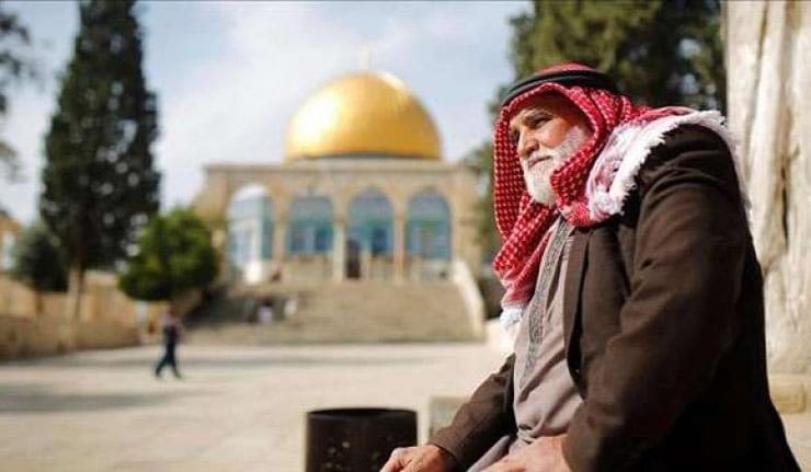 Kakek yang Habiskan Separuh Hidupnya Melayani Al-Aqsha 1