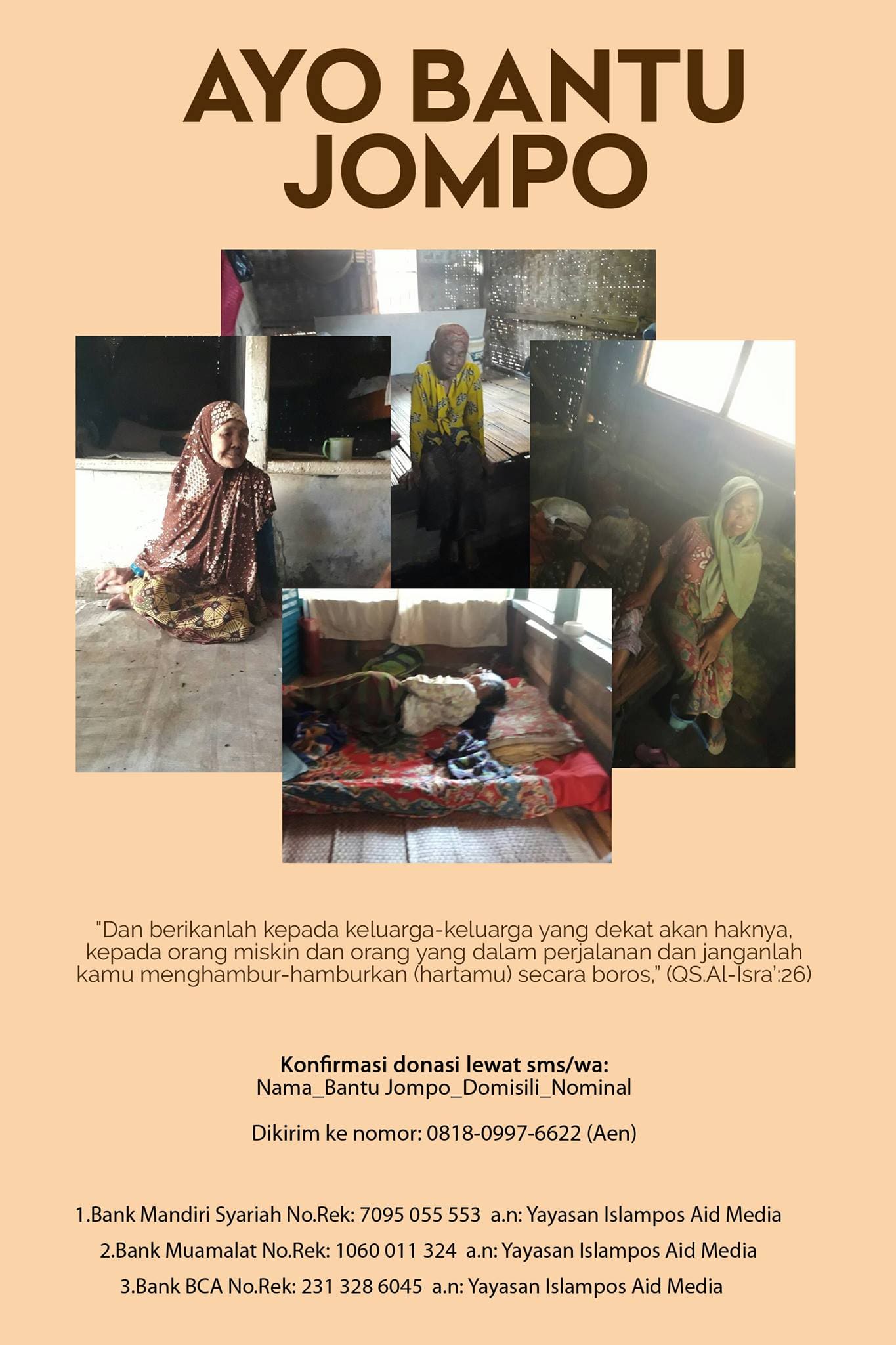 Yuk Ikut Program Berbagi Kebahagiaan dengan Jompo 2