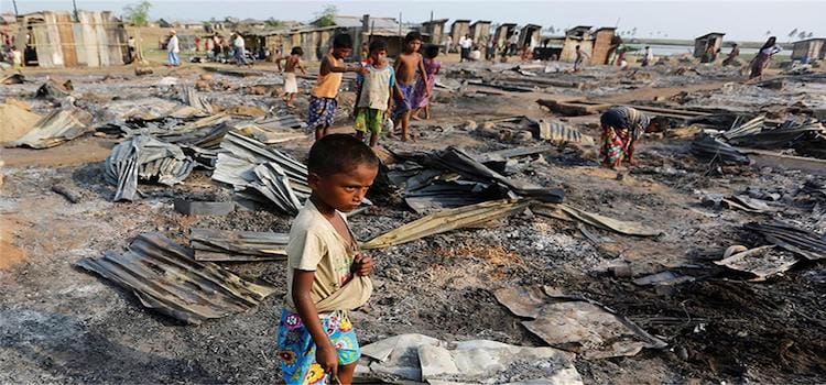 Palang Merah Internasional Dilarang Masuk Kamp Pengungsi Rohingya 1 Foto: Al-Jazeera