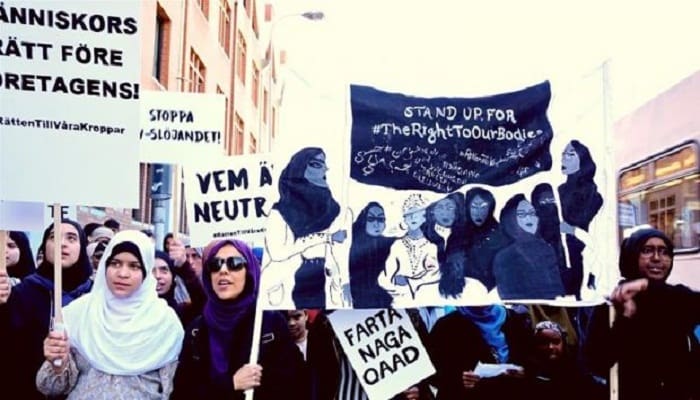 Ketika Para Buruh Muslimah di Swedia Memperjuangkan Hak Berjilbab 1