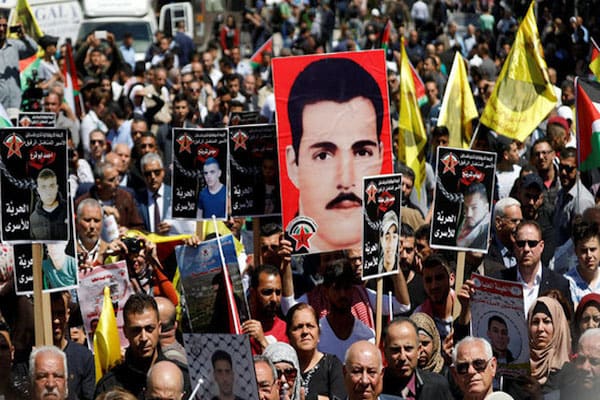 Foto: Protes Mogok Makan Palestina