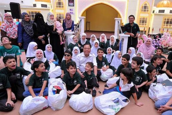 Kebahagiaan Anak Suriah Merasakan Idul Fitri di Malaysia 1 Foto: Harian Bernama