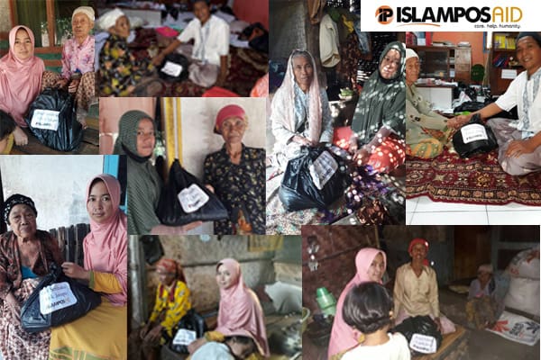 IslamposAid Kembali Salurkan Sembako Untuk Jompo Di Tegal Waru, Purwakarta 8