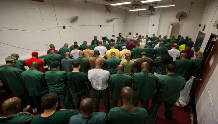 Narapidana Muslim di Lapas Sing-Sing Correctional Facility NY AS. Foto: Google Image