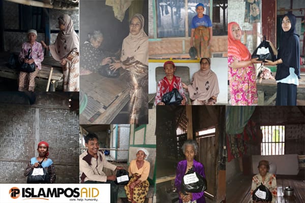 IslamposAid Telah Bagikan Sembako Ke 10 Janda Tua dan Jompo di Tegal Waru 7