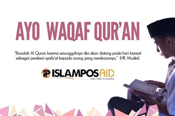  Laporan Donasi IslamposAid Waqaf Quran November Ke-3 5 IslamposAid