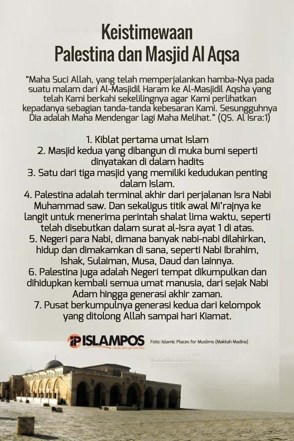 Tujuh Keistimewaan Bumi Palestina 2 Tujuh Keistimewaan Bumi Palestina 1