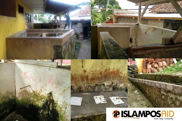 IslamposAid Bantu Renovasi Tempat Wudhu dan Kamar Mandi Mushola Al-Hidayah 1