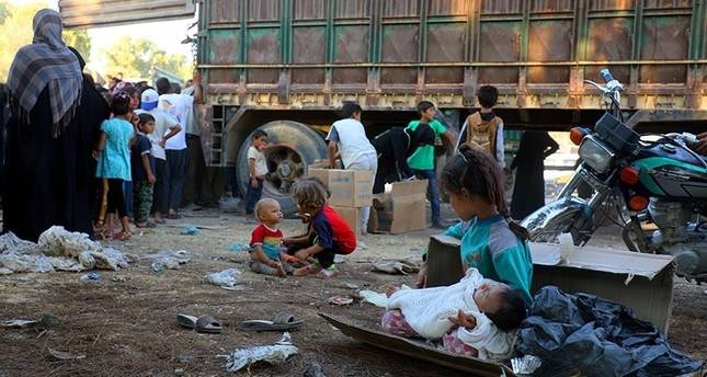 Anak-anak di Suriah. Foto: Daily Sabah