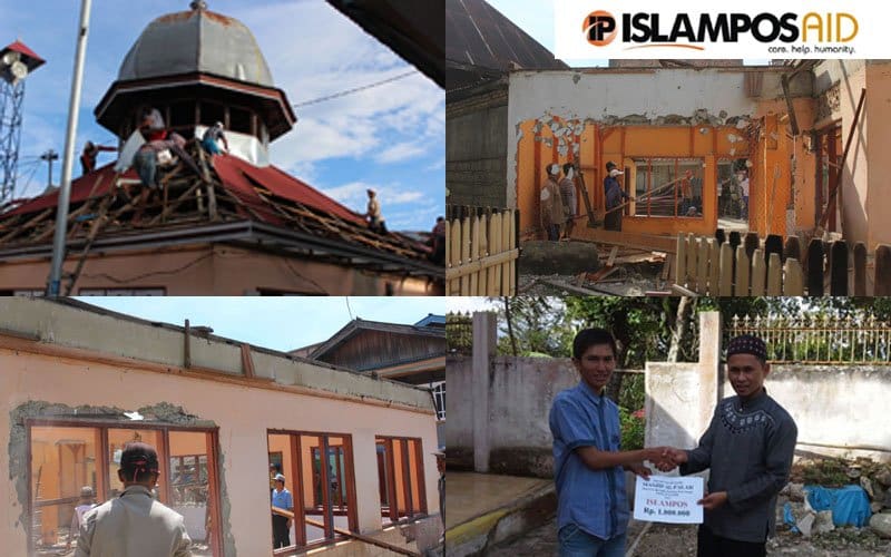 IslamposAid Bantu Renovasi Masjid Al-Falah Desa Kota Beringin, Sungai Penuh Jambi 9