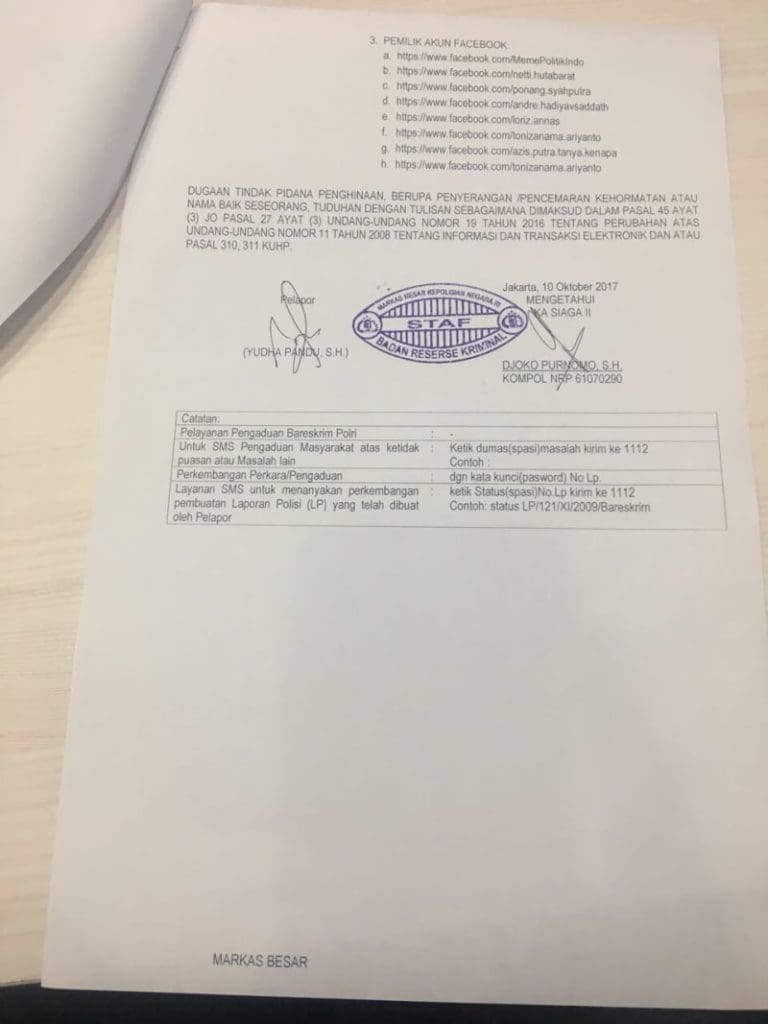 32 Akun Medsos Pembuat Meme Setya Novanto Dilaporkan ke Polisi 1