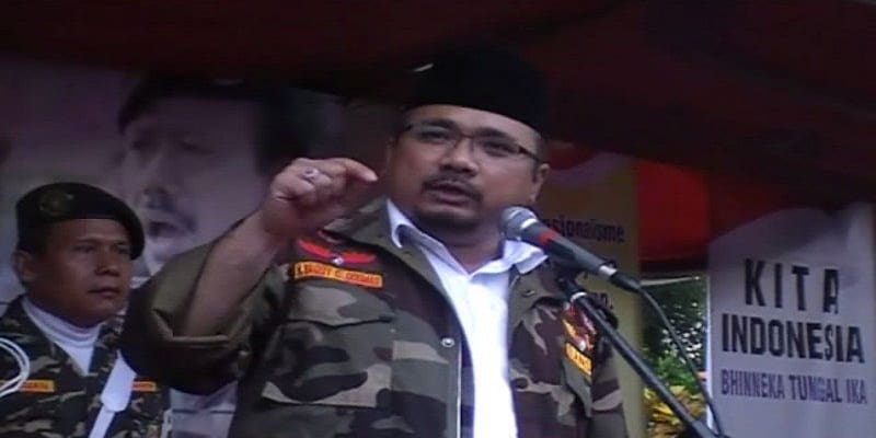 Ketua GP Anshor Gus Yaqut. Foto: Rhio/Islampos