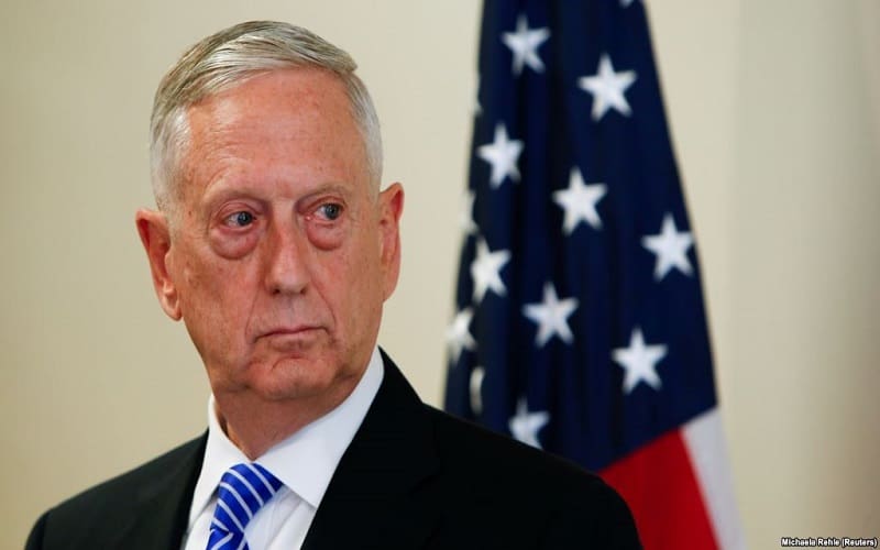 Menteri Pertahanan Amerika Serikat (AS) James Mattis,

Foto: Reteurs