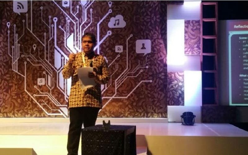 Deputi II Kantor Staf Presiden Bidang Kajian dan Pengelolaan Isu-isu Sosial, Budaya dan Ekologi Strategis Yanuar Nugroho. Foto: Rhio/Islampos.