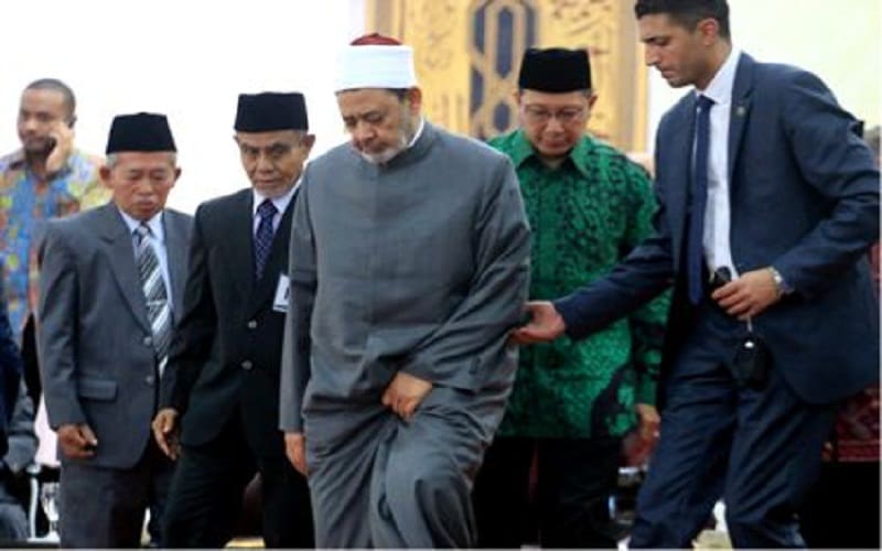 Grand Syeikh Al-Azhar Ahmad Mohammad Ahmad Al-Tayyeb. Foto: Istimewa.