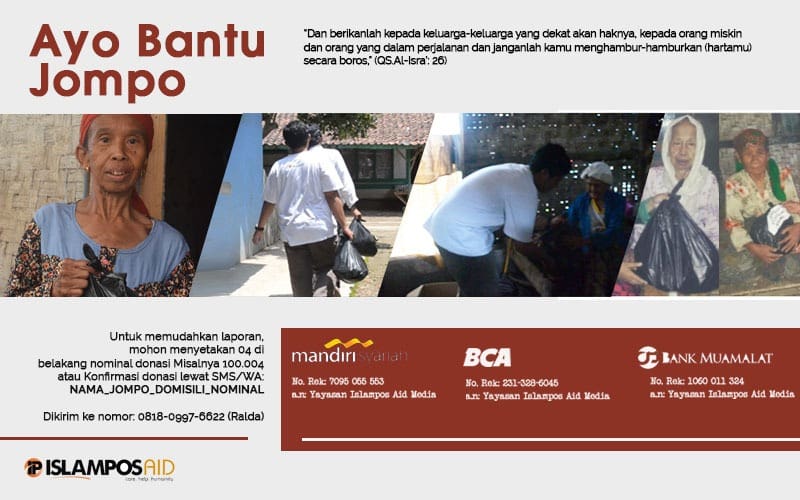 Laporan Perpekan IslamposAid Peduli Jompo 10