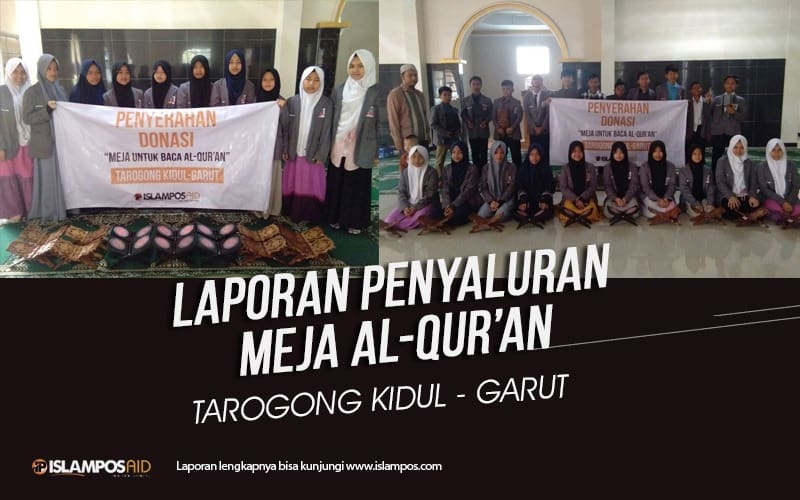 Islampos Aid Salurkan 22 Meja Al-Quran untuk Santri Rumah Harapan Bersama, Garut 1