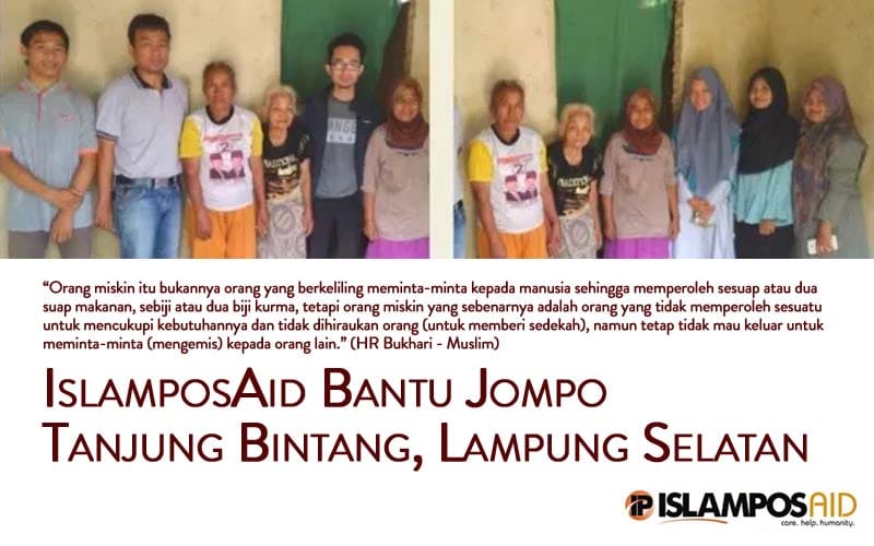 IslamposAid Bantu Jompo di Tanjung Bintang, Lampung Selatan 2
