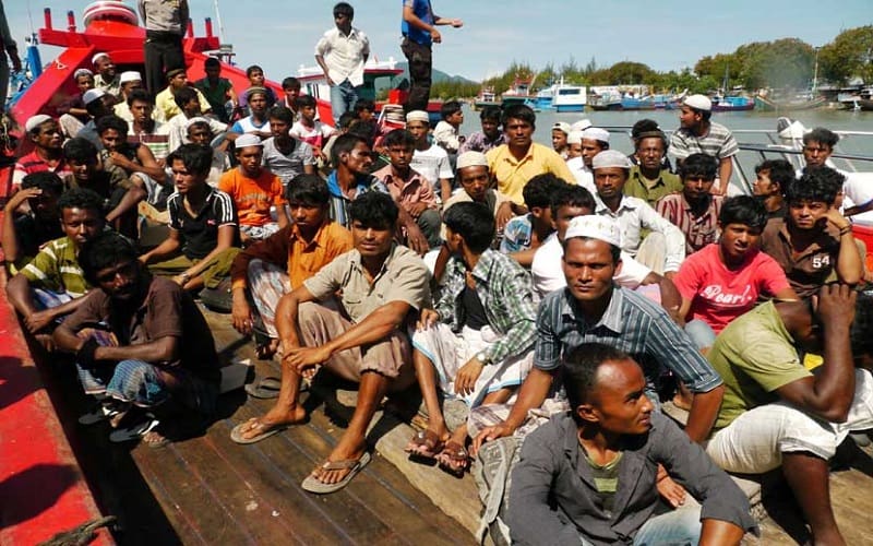 Pengungsi Rohingya

Foto: International News