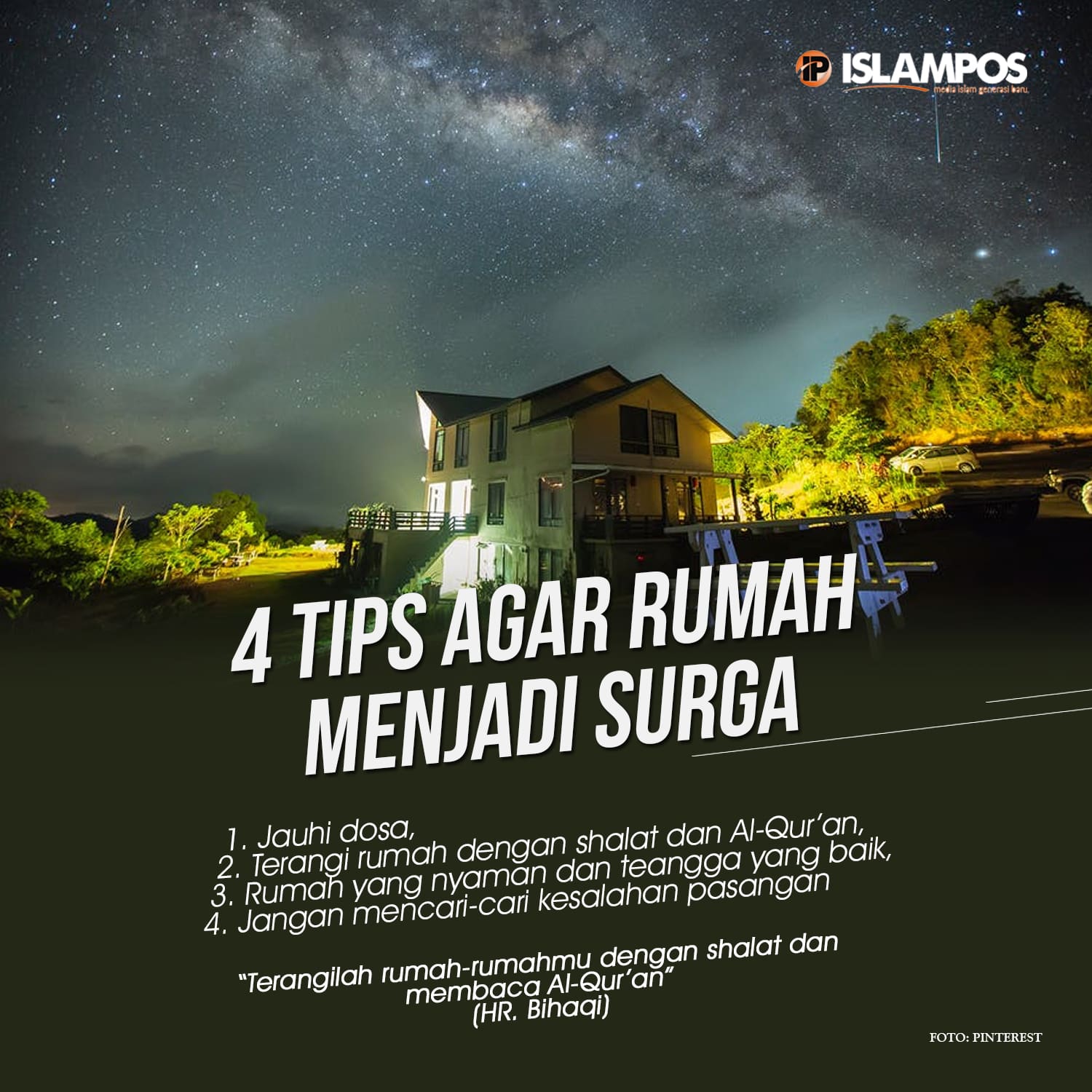 4 Tips Agar Rumah Menjadi Surga 2