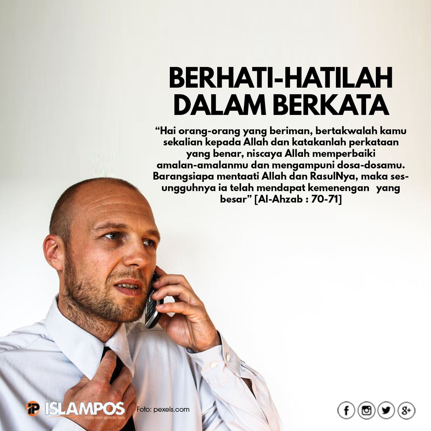 Berhati-hatilah dalam berkata