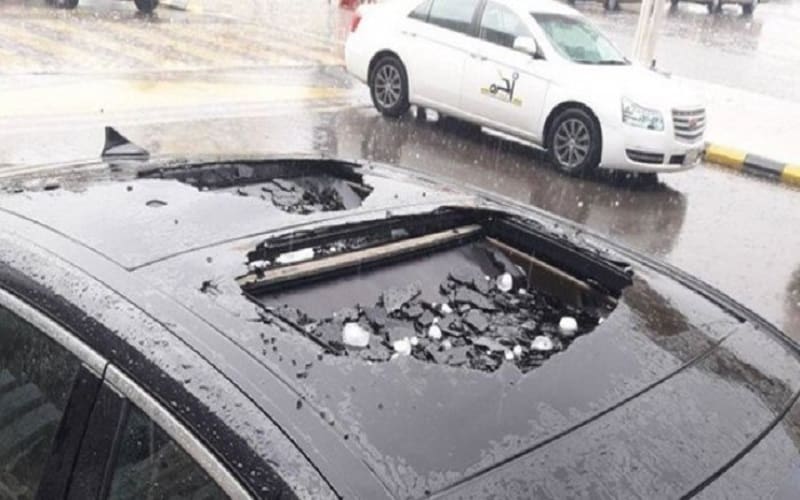 Hujan Es di Madinah

Foto: Google images