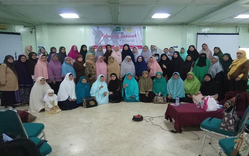 Pengurus Pusat Muslimat Dewan Da'wah menggelar Daurah Keluarga Sakinah di Aula Masjid Al-Furqan Dewan Da'wah, Jakarta, Rabu-Kamis, 14-15 Februari 2018. Foto: Istimewa