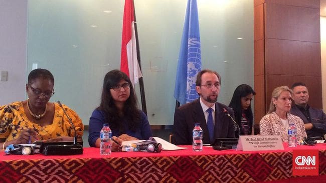 Delegasi HAM PBB tiba di Indonesia bahas pengiriman tim ke Papua. Foto: CNN