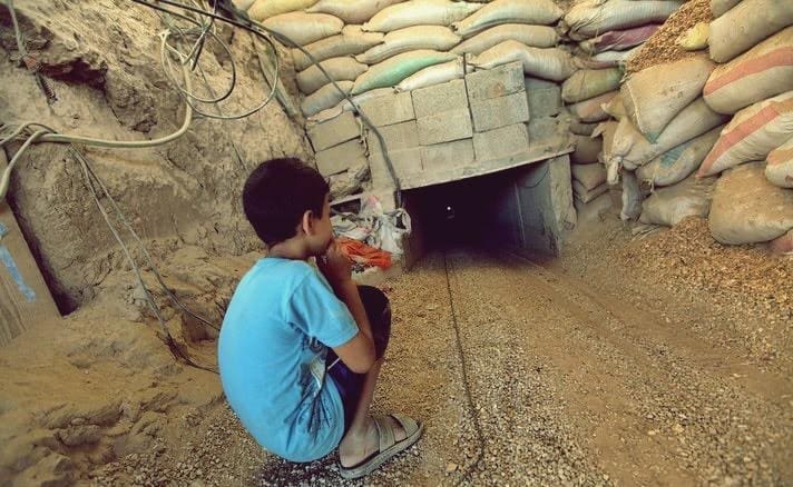 Terowongan pejuang gaza