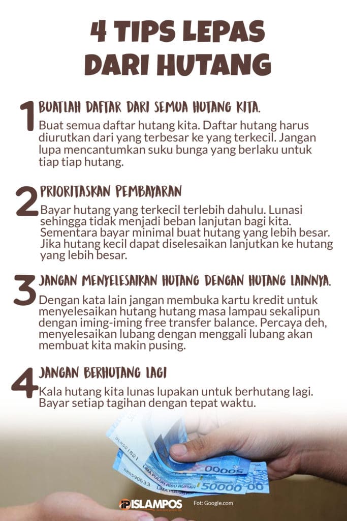 4 Tips Lepas dari Hutang 2