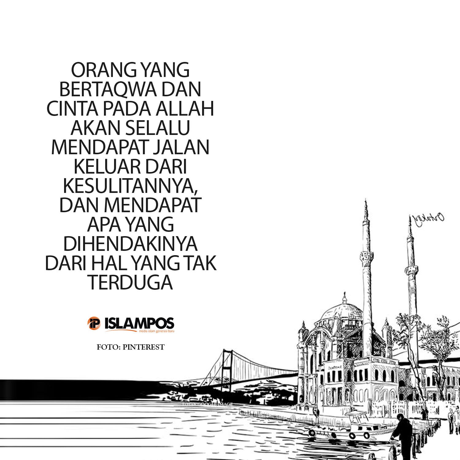 Orang yang Bertaqwa Akan Selalu Mendapat Solusi 5