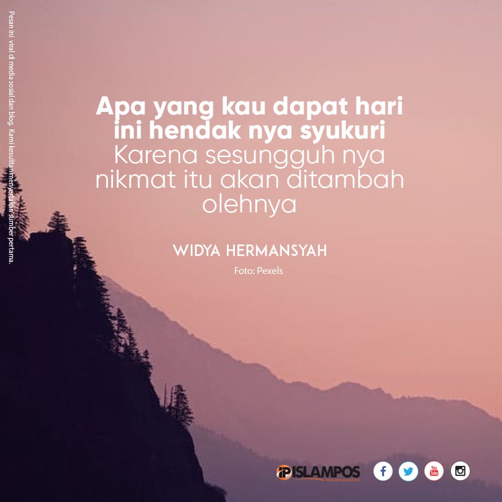 Syukuri Apa yang Kau dapat Hari Ini 2
