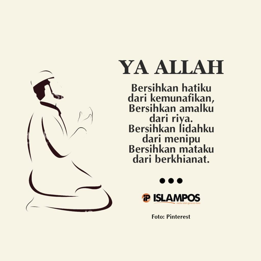 Ya Allah Bersihkan Hatiku Dari Kemunafikan 2