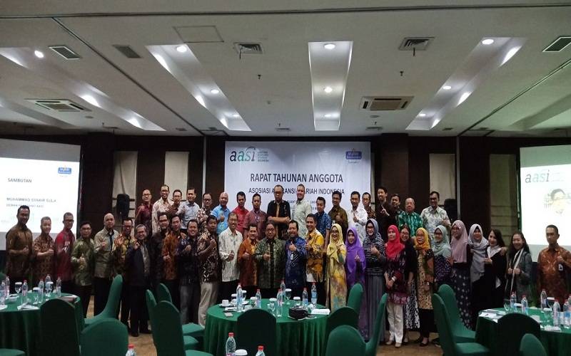 Asosiasi Asuransi Syariah Indonesia (AASI) menggelar rapat tahunan di Jakarta, Kamis (22/3/2018). Foto: Rhio/Islampos.