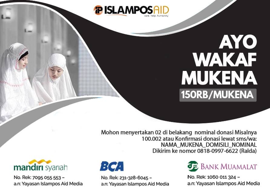 Laporan Perpekan IslamposAid Waqaf Mukena 6