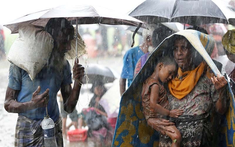 Pengungsi Rohingya. Foto: Sputnik International