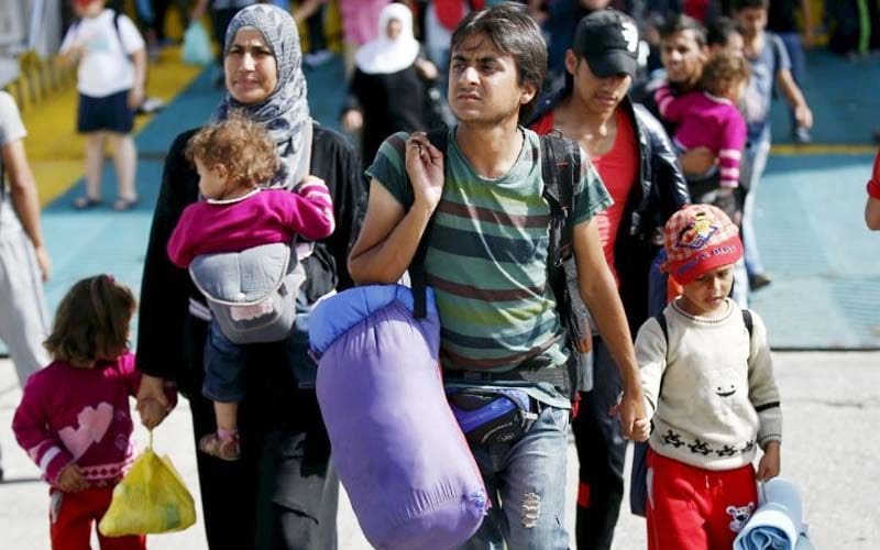 Pengungsi Suriah. Foto: IBTimes UK