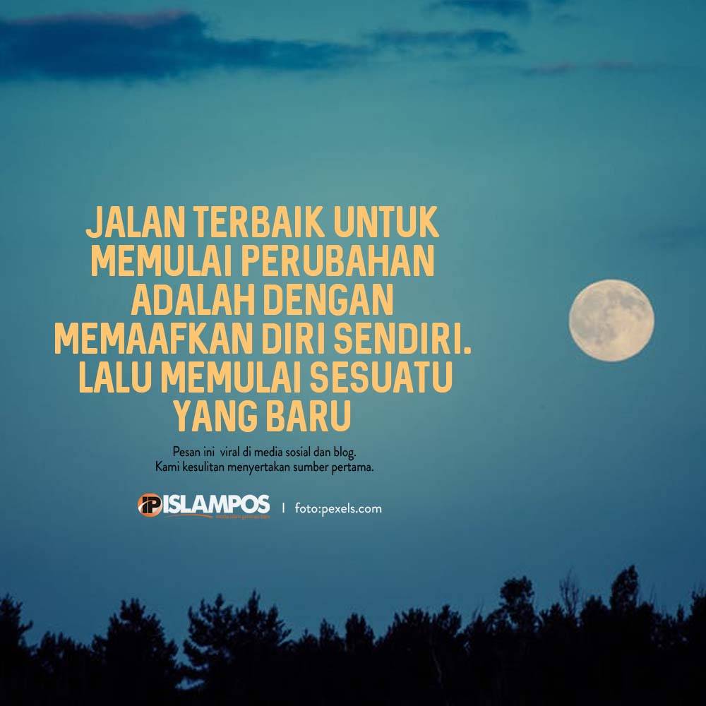 Jalan Terbaik untuk Memulai Perubahan Adalah 1