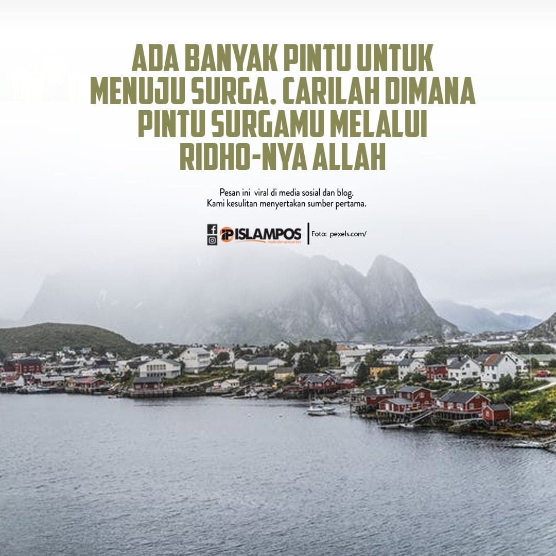 Ada Banyak Pintu Untuk Menuju Surga 1