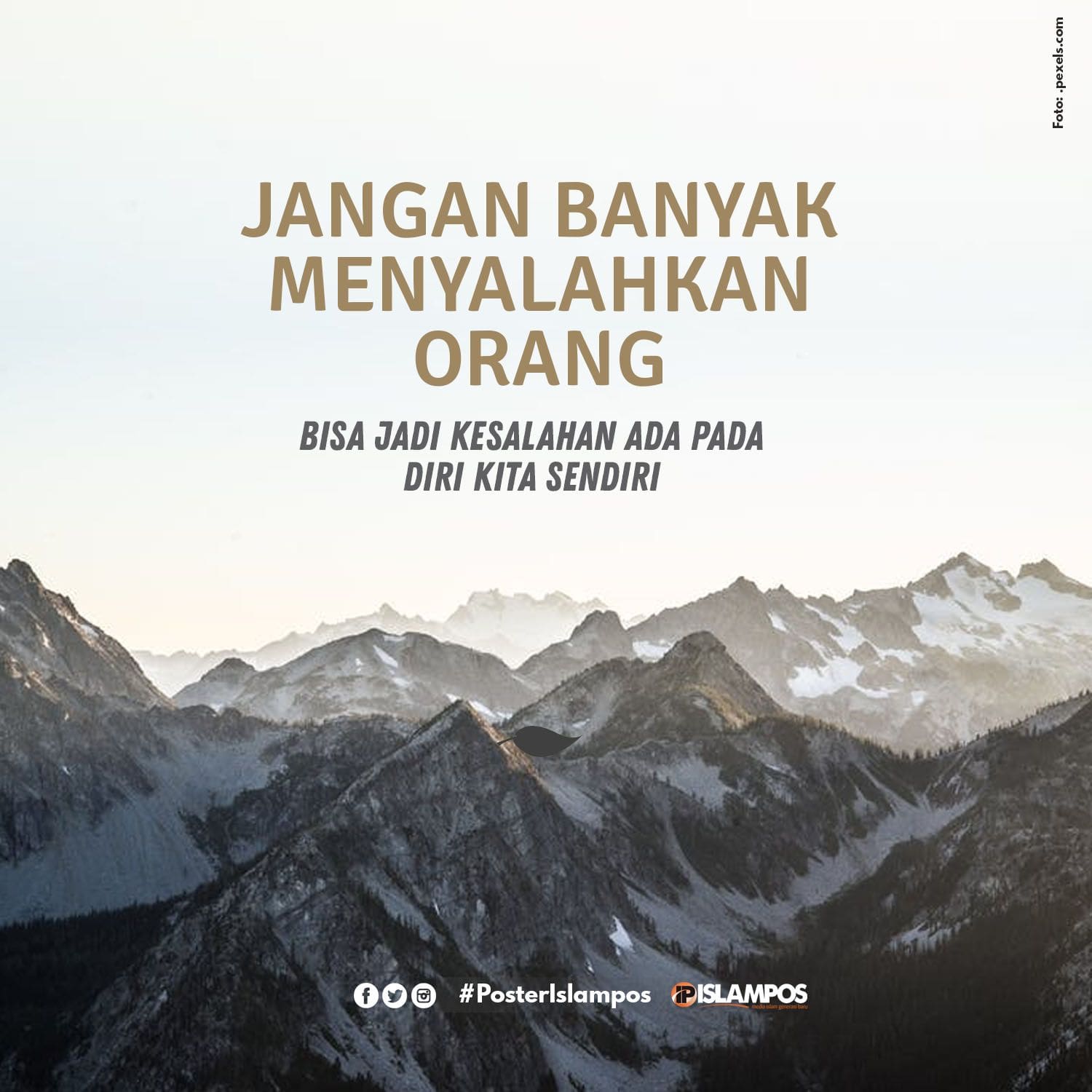Jangan Banyak Menyalahkan Orang 1