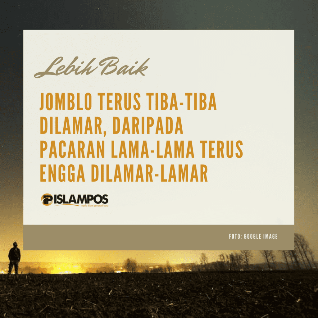Lebih Baik Jomblo Tiba-tiba Dilamar, Daripada... 2