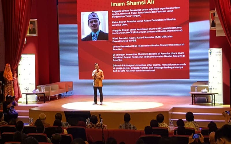 Presiden Nusantara Foundation Imam Shamsi Ali. Foto: Rhio/Islampos